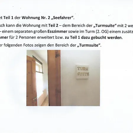 شقة Gutshof Dornbusch 2 - Seefahrer Kröpelin